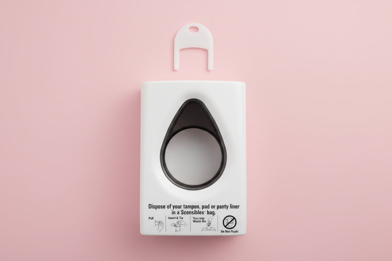 Scensibles® Locking Feminine Hygiene Disposal Bag Dispenser