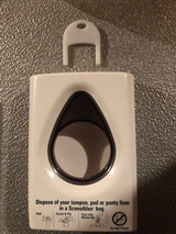 Locking Dispenser White Plastic
